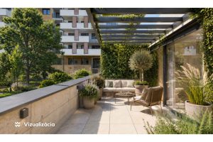 Predaj 4-izbový mezonet s terasou, novostavba (2025) Green Atrium, Bratislava – Ružinov