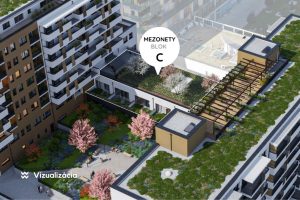 Predaj 4-izbový mezonet s terasou, novostavba (2043) Green Atrium, Bratislava – Ružinov