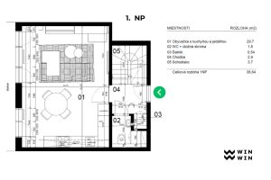 Predaj 3-izbový mezonet s terasou, 102 m², rekonštrukcia, ICT, Vajnorská ulica, Bratislava - Nové Mesto (31)