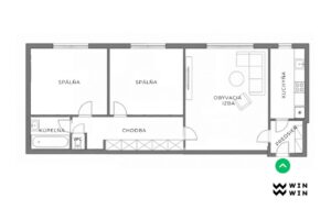 Predaj 3 izbový byt, 77,67 m², Sklenárova ulica, Bratislava – Ružinov (16)